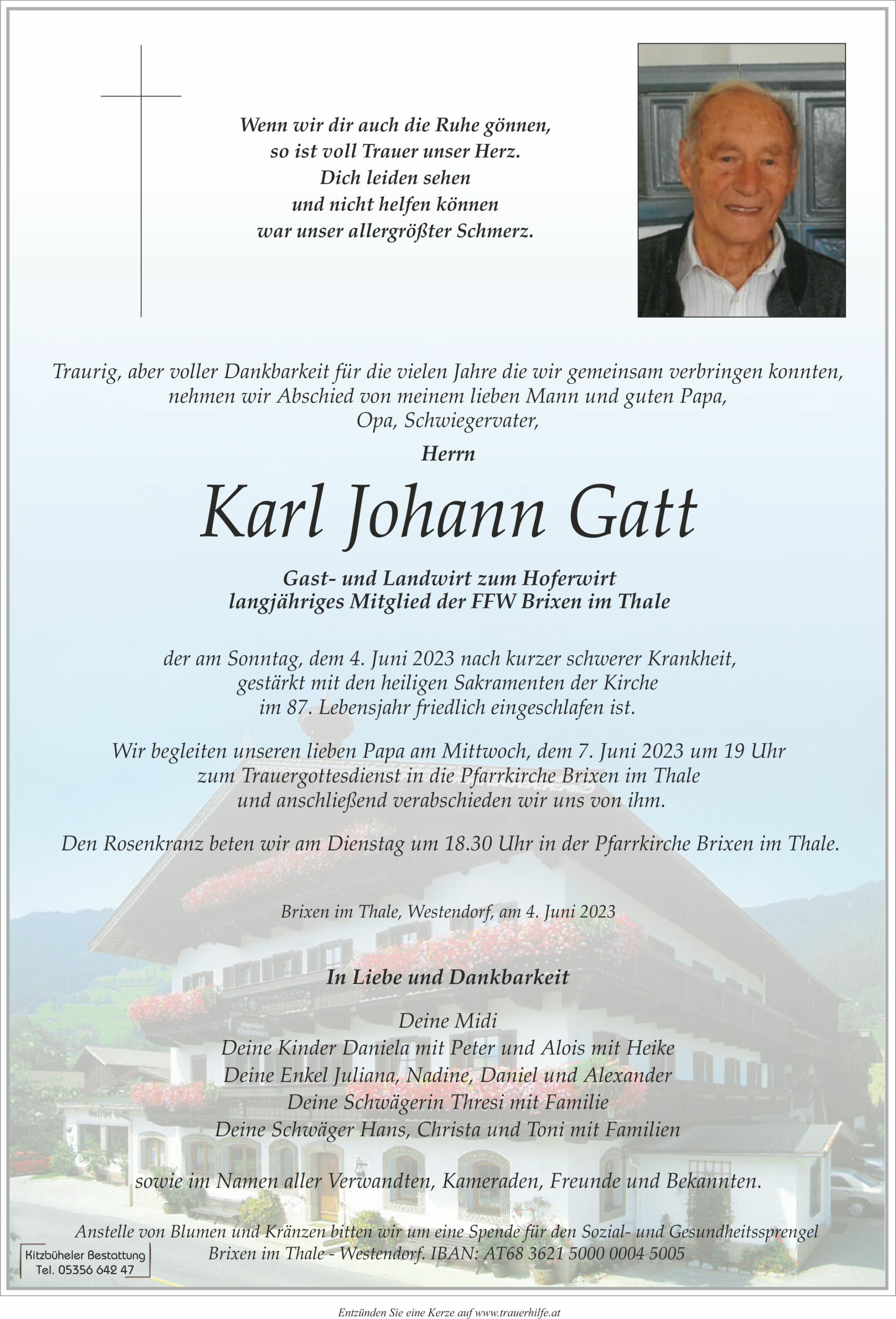 Karl Johann  Gatt